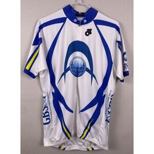 Champion System Cycling Jersey Men L Large Short Sleeve Full Zip Bike Shirt